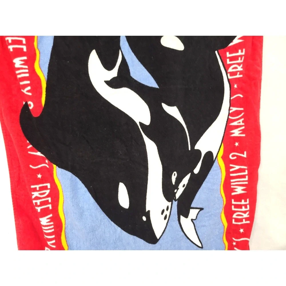 Vintage Free Willy 2 Macys Beach Towel 58